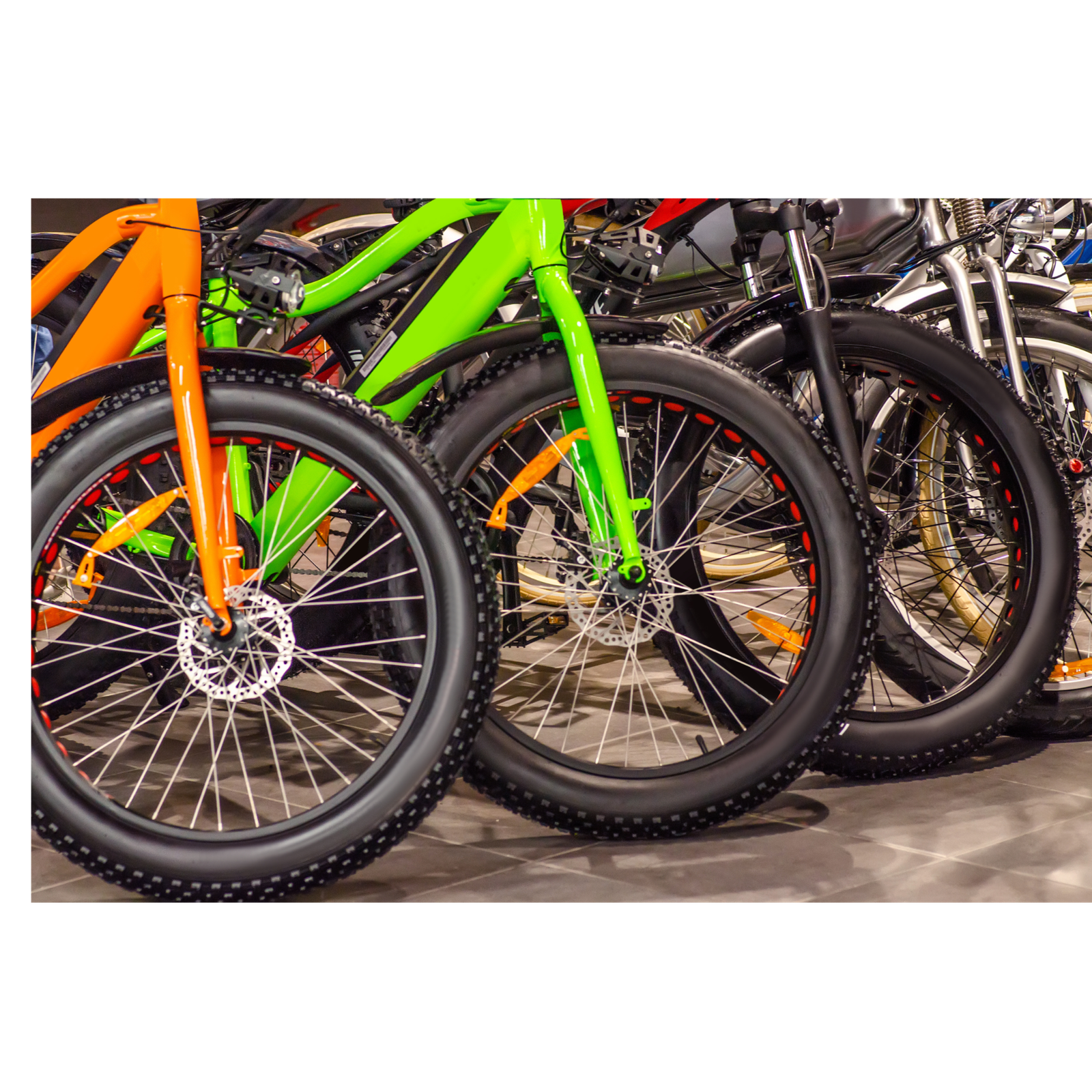 The weight of a fat bike